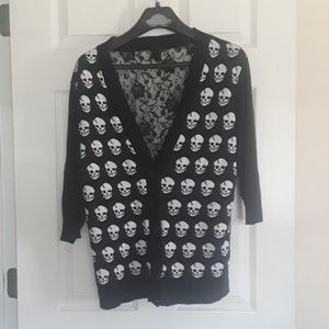 Torrid Skull Cardigan